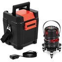 Linear self-leveling cross line laser with tripod and case 25 m 360