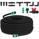 Augalų laistymo žarnos KIT + vožtuvas 50 m