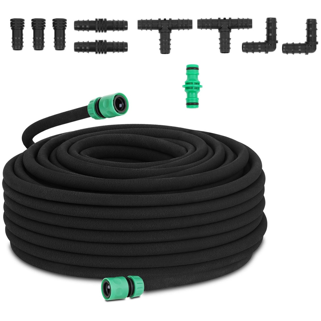 Drip irrigation line hose for watering plants KIT 50 m