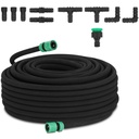 Drip irrigation line hose for watering plants KIT + 3/4 connector 50 m