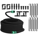 Drip irrigation line hose for watering plants KIT + pins 30 m