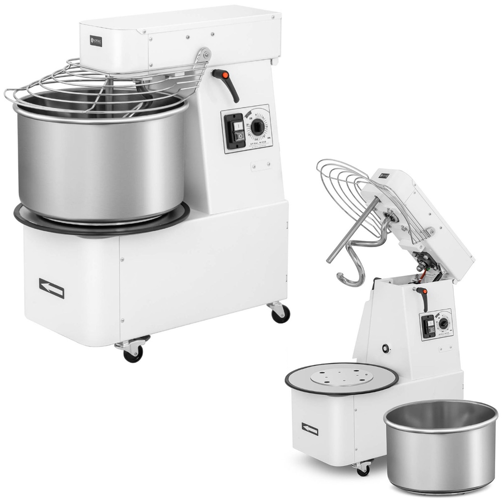 Planetary mixer spiral dough mixer with removable bowl 32 l 88 kg/h ITALY