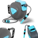 Garden hose with automatic wall reel 10 m + 1 m 5/6''