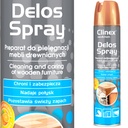 Furniture cleaner removes dirt dust handprints shine CLINEX Delos Spray 300ml
