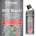 Baktericīds šķidrums vannas istabu un sanitāro telpu dezinfekcijai un attīrīšanai no dūmiem CLINEX W3 Bacti 1L
