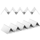 Hot dog sandwich display stand 4 stainless steel compartments