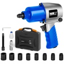 1/2'' pneumatic wheel impact wrench with sockets 8000 rpm 700 Nm KIT