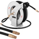 Pneumatic hose pressure rubber hose reel 160 bar 15 m + 2 m