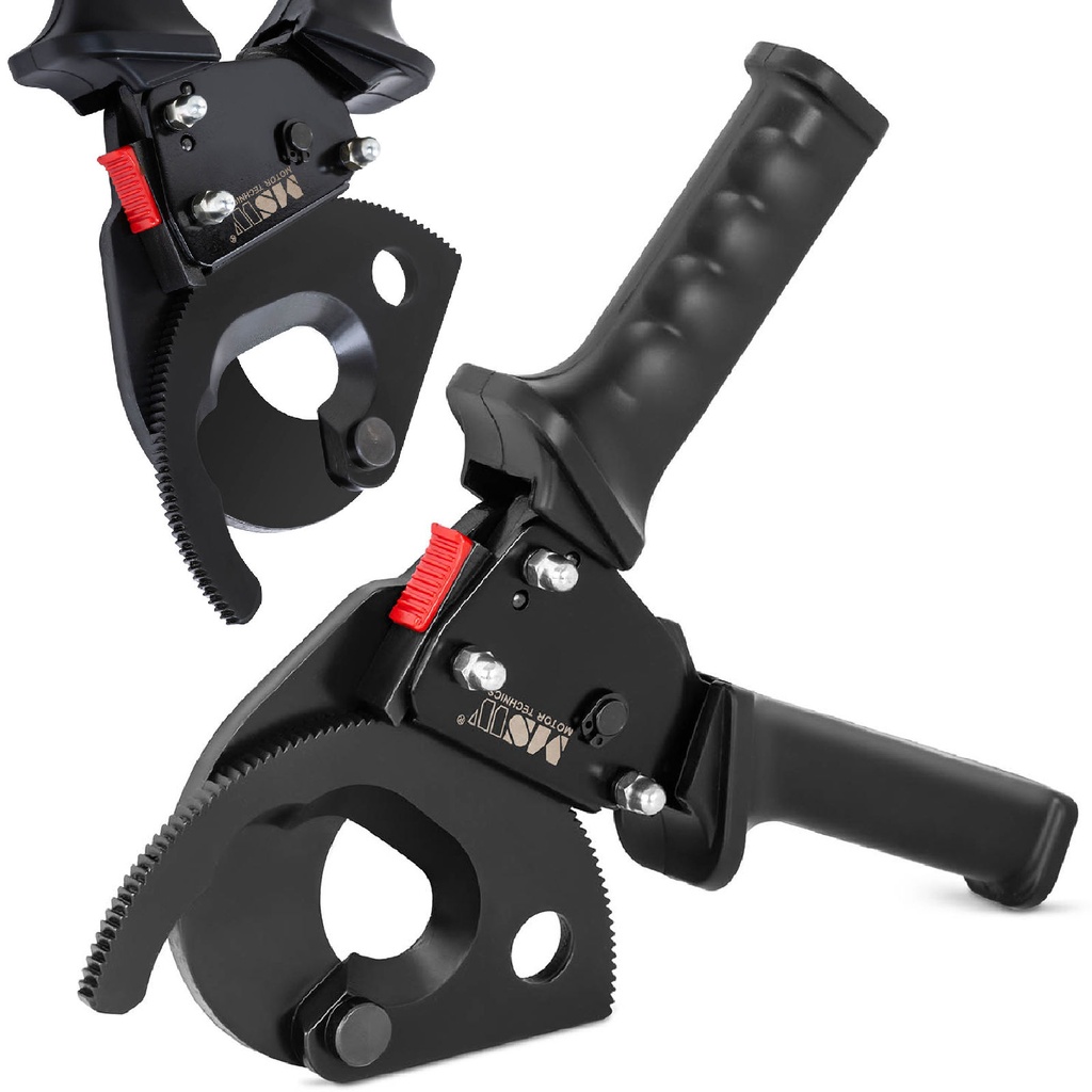 Ratchet pliers for wire cables with telescopic handle 400-500 mm2