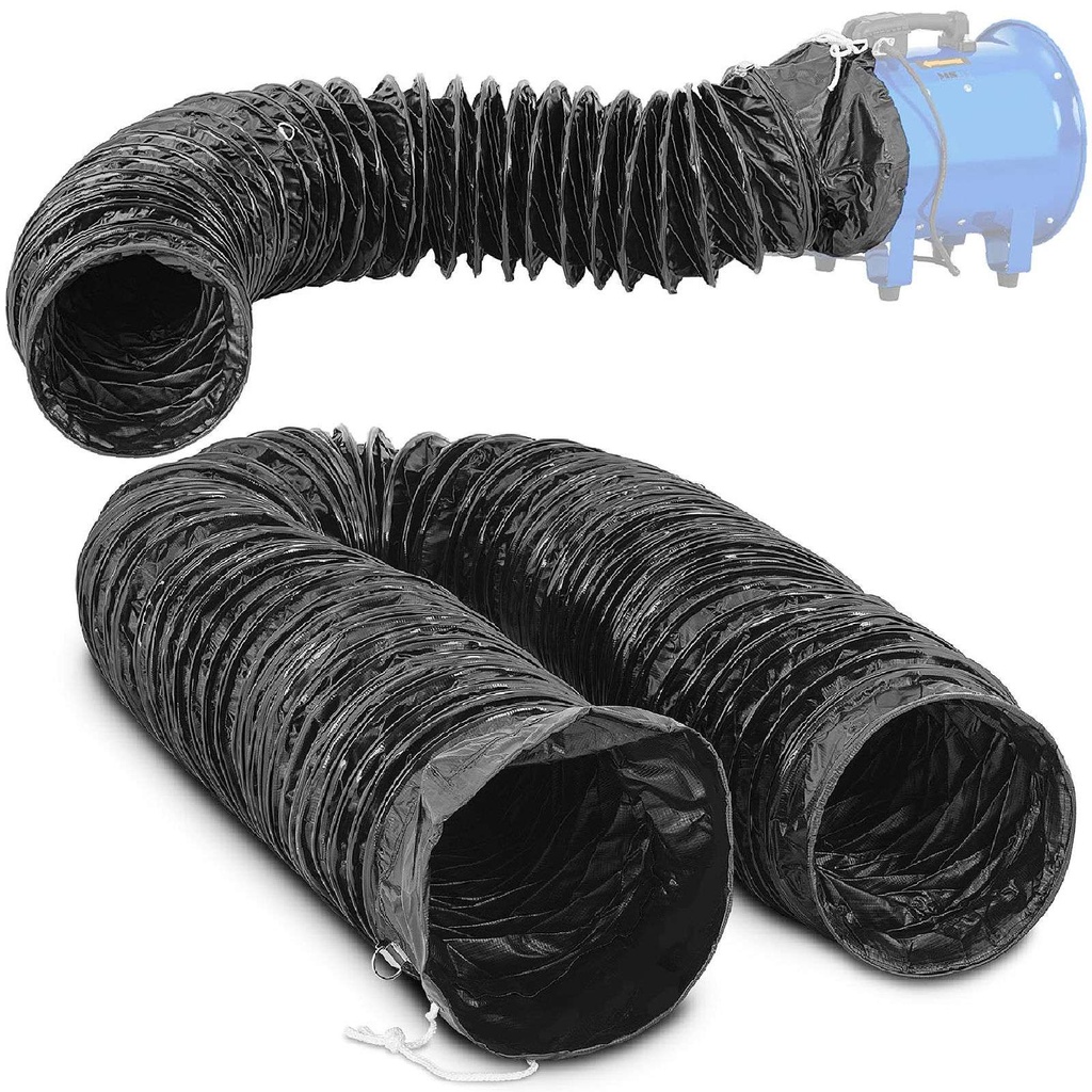 Extraction hose pipe for industrial blower fan diameter 300 mm length 10 m