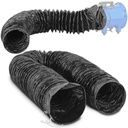 Extraction hose pipe for industrial blower fan diameter 300 mm length 10 m