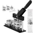 Button pin machine pin set of 200 pcs diameter 25/58 mm black