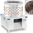 Plucking machine poultry plucking machine peeling feathers 540 kg/h 60 cm dia.