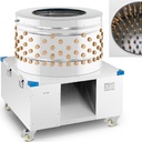 Plucking machine machine for poultry plucking peeling feathers 1000 kg/h diameter 80 cm.