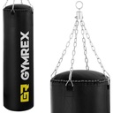 Boxing punching bag filled height 120 cm diameter 40 cm.