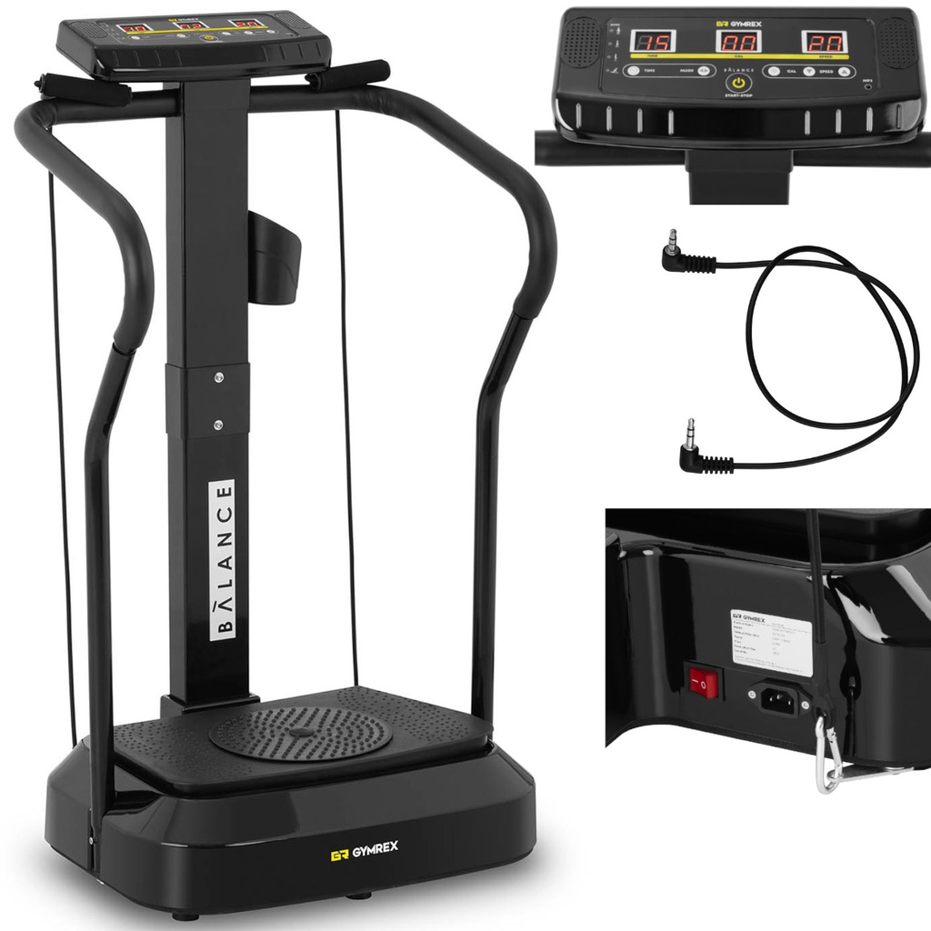 Vibracinė platforma, namų fitneso kilimėlis iki 120 kg + twisteris