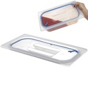 Lid with silicone gasket for GN 1/9 containers - Hendi 881859