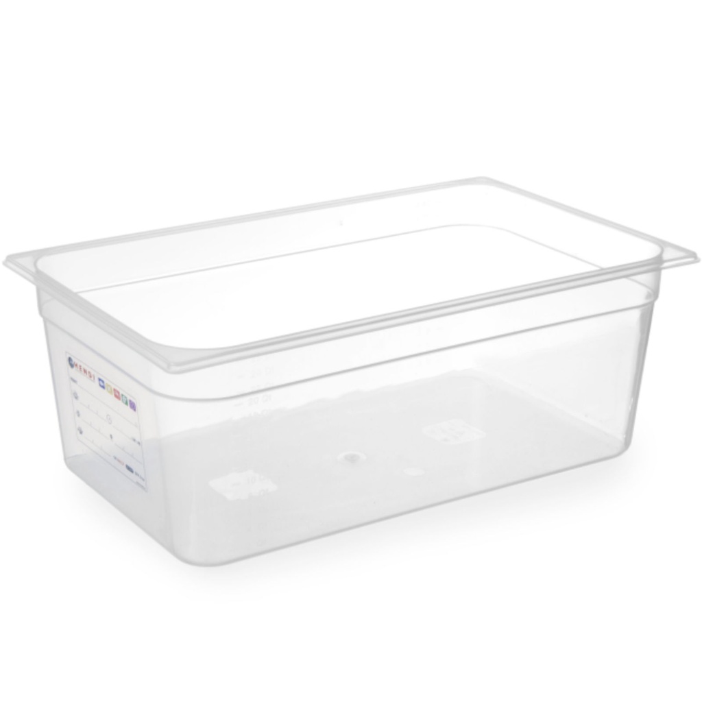 HACCP polipropilēna konteiners GN 1/1 H 65 mm - Hendi 880036