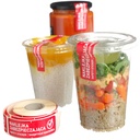 Security seal for packaging and containers 2 x 250 pcs. - Hendi 850213