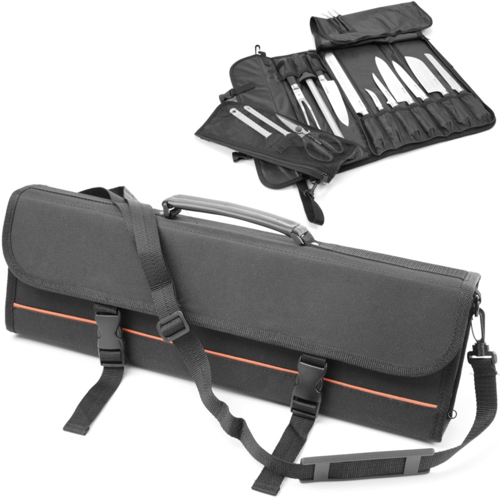 Chef's bag for 10 knives up to 450 mm 510 x 50 x 170 mm - Hendi 856277