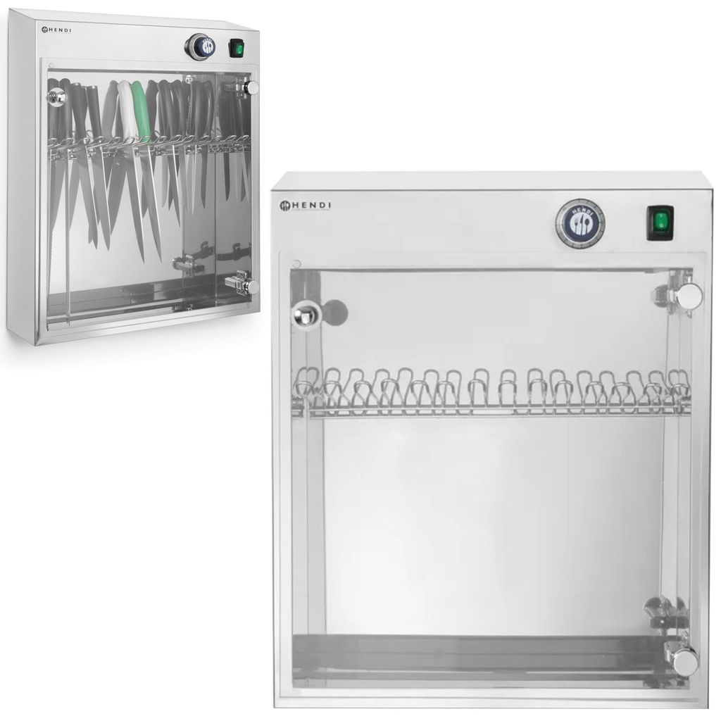 Gastronomiskais UV nažu sterilizators 14 nažiem - Hendi 281246