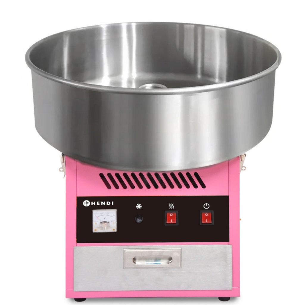 Elektriskā konfekšu vates mašīna bez vāka 52 cm dia 1200 W - Hendi 282731