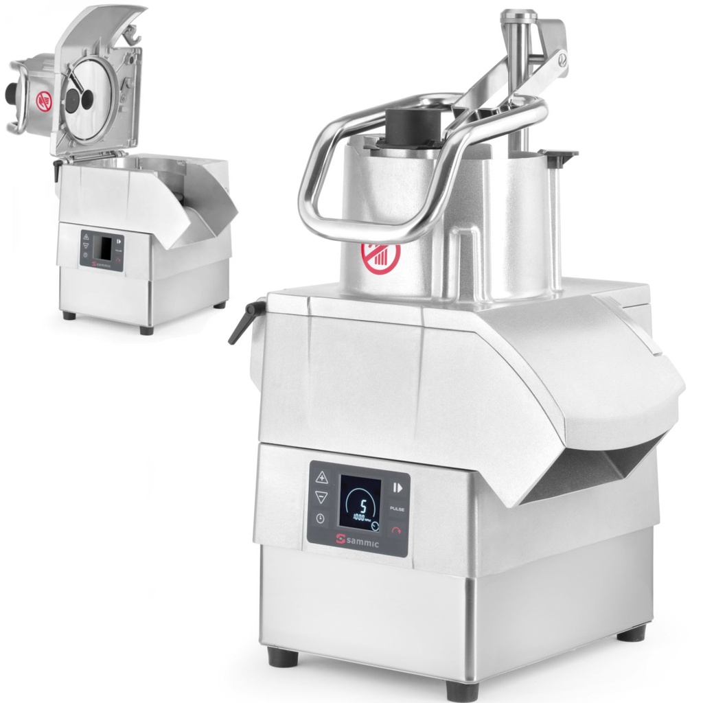 Electric cabbage vegetable shredder with graphic panel 5 speeds CA-4V 230 V 1500 W - Sammic 1050796