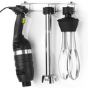 Hand blender with whisk and wand 2-in-1 + Kitchen Line rack 350 W - Hendi 222393