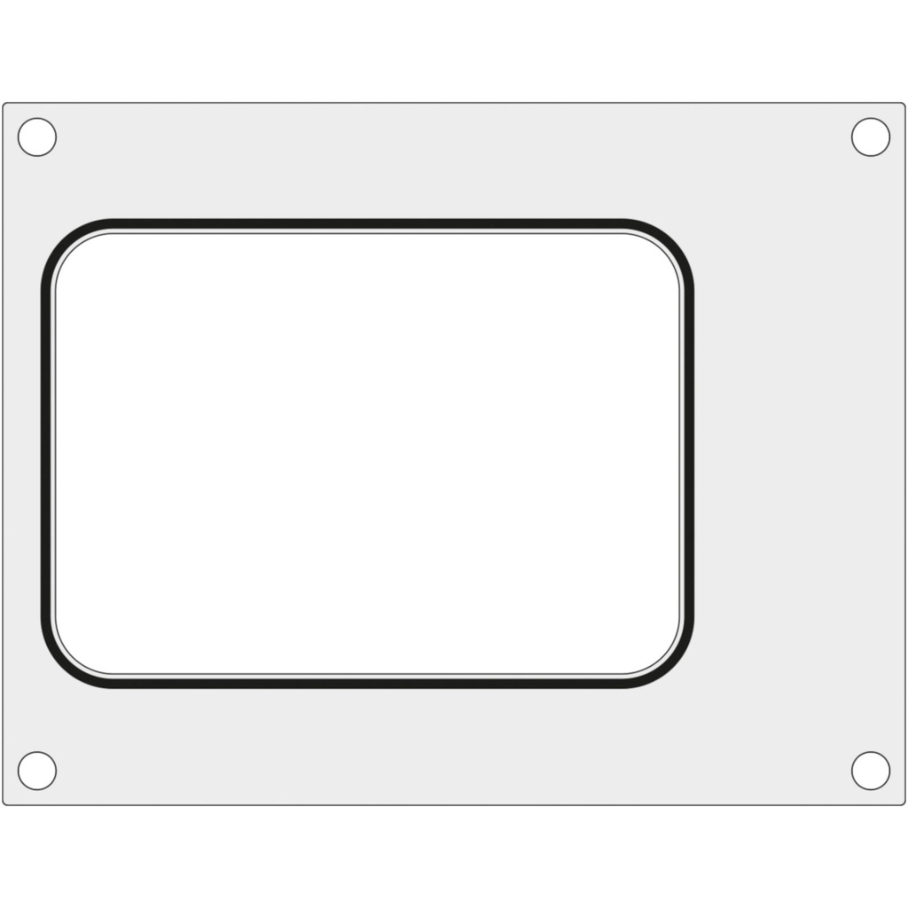 Mould matrix for Hendi sealing machine for tray without division 187x137 mm - Hendi 805664