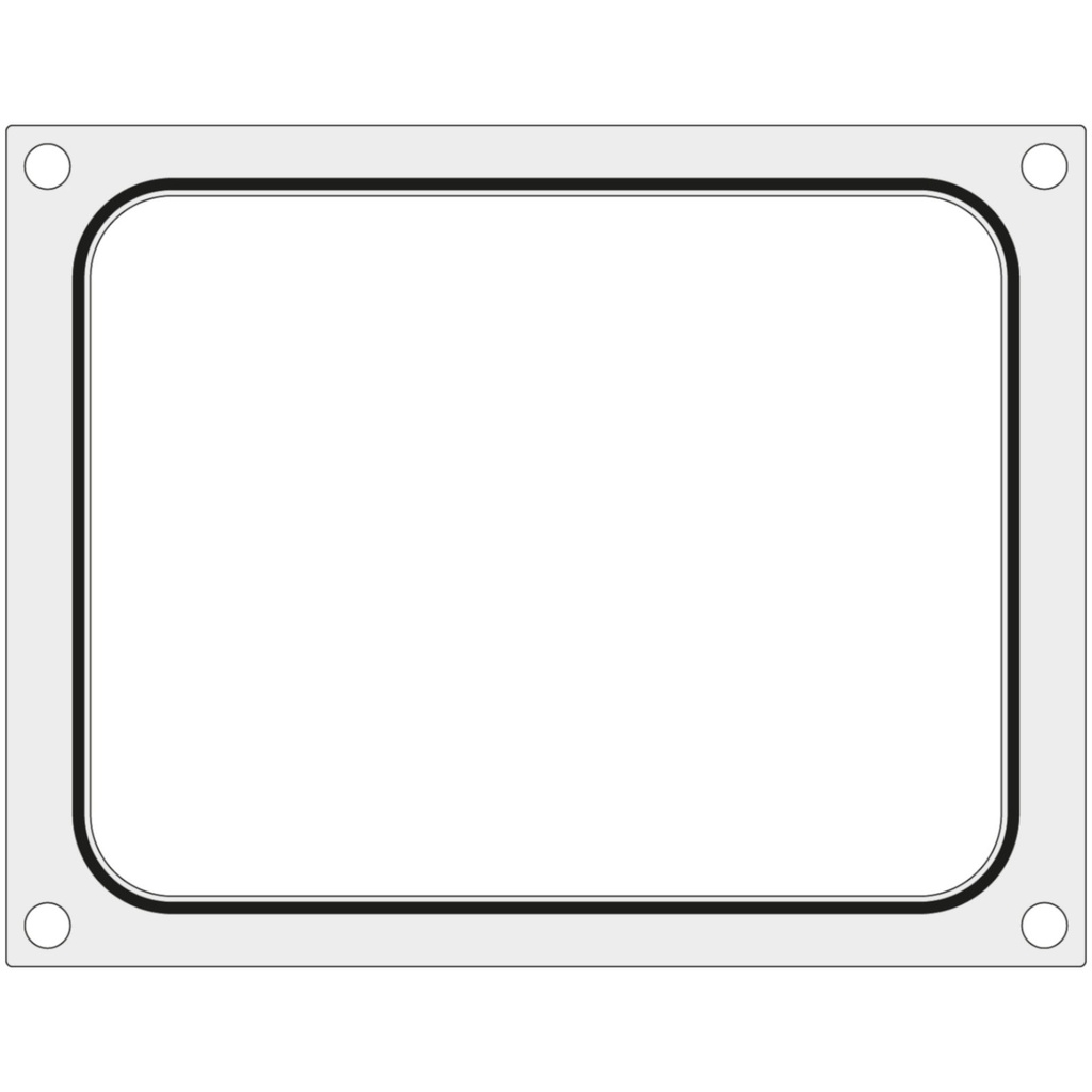 Mould matrix for CAS CDS-01 sealing machine for tray container without division 227x178 mm - Hendi 805374