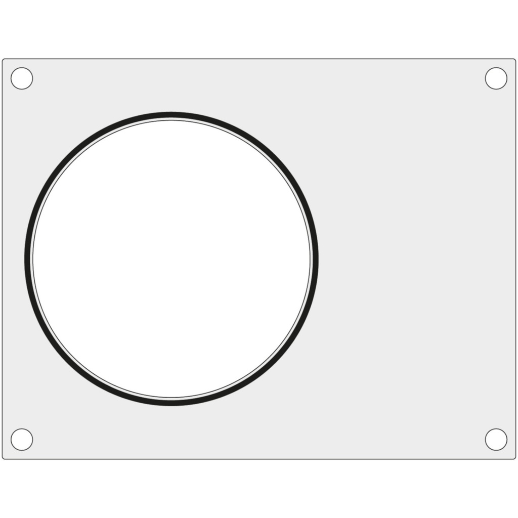 Mould matrix for CAS CDS-01 sealing machine for soup container diameter 165 mm - Hendi 805411