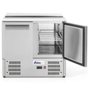 Refrigerated salad table 2-door with hinged lid for 2x GN1/1 3x GN1/6 247 l - Hendi 236161