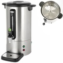 Coffee percolator brewer with non-drip steel faucet Concept Line 7 l - Hendi 211434