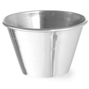 Stainless steel ramekin sauce dish for dips 73 mm dia 12 pcs. 115 ml - Hendi 400036