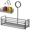 Taisnstūra formas garšvielu grozu organizators 205x90x180 mm - Hendi 425770