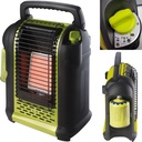 OXYSTOP OLYMP 2kW gas cartridge tourist heater.