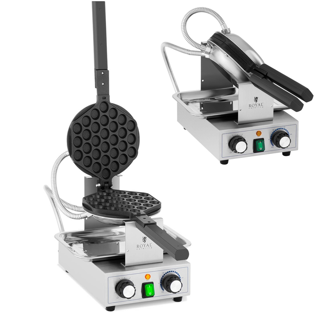 TEFLON 1400 Watt bubble waffle maker.
