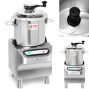 Food service chopper mincer chopping meat slicing vegetables 8 l 1500 rpm 800 W.