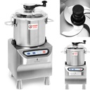 Food processor cutter for chopping mincing slicing meat vegetables 8 l 1500/2800 rpm 800 W.