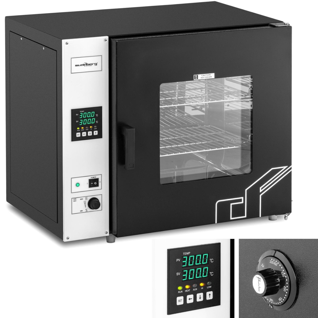 Džiovinimo krosnelė laboratorinis sterilizatorius LED 50 - 300 C 58 l 1670 W