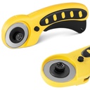 Cutting blade tailor's disc cutter for cutting fabric leather paper diameter 45 mm.
