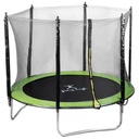 Garden trampoline for children adults with external netting ¶ 244 cm up to 100 kg.