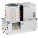 Poultry scaler for chickens turkeys 2-in-1 drum 55 cm diameter 55 l 3.3 kW.