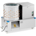 Poultry scaler for chickens turkeys 2-in-1 drum 60 cm diameter 55 l 3.3 kW.