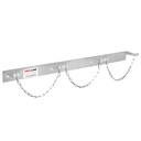 Wall mount for 3 gas cylinders max cylinder diameter 250 mm PRO-LINE