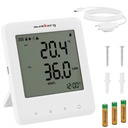 Thermohygrometer humidity temperature meter with CO2 sensor range - 40 - 125 C 0 - 10000 ppm