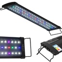 LED light for aquarium plant growth full spectrum 78 LEDs 56 cm 18 W.