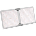 Viso spektro augalų augimo lempa 60 x 24 cm 468 LED 220 W sidabrinė