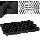 Modular parking lawn grid 60 x 40 x 4 cm 4 pcs black.