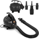 Electric pump for pool pontoon mattress 4 tips 500 Watt.